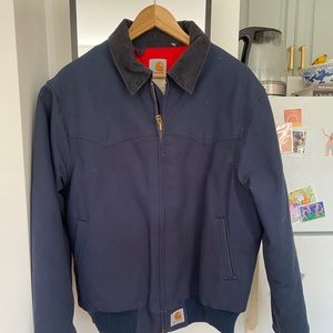 Thermal Carhartt Navy Work Jacket